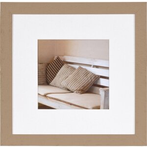 Henzo cadre en bois Driftwood 30x30 cm beige avec...