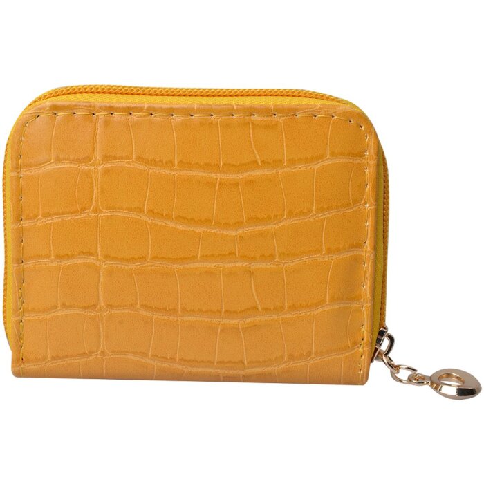 Clayre & Eef JZWA0125Y Porte-monnaie jaune 10x8 cm