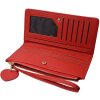 Clayre & Eef JZWA0133R Porte-monnaie rouge 19x11 cm