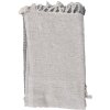 Clayre & Eef KT060.130 Plaid gris 125x150 cm