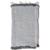 Clayre & Eef KT060.130 Plaid gris 125x150 cm