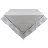 Clayre & Eef LYH03 Nappe Gris 130x180 cm