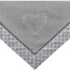 Clayre & Eef LYH03 Nappe Gris 130x180 cm