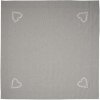 Clayre & Eef LYH03 Nappe Gris 130x180 cm