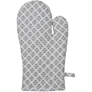 Clayre & Eef LYH44 Gants de four Gris 16x30 cm