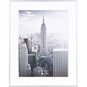 Henzo cadre aluminium Manhattan 40x50 cm argent