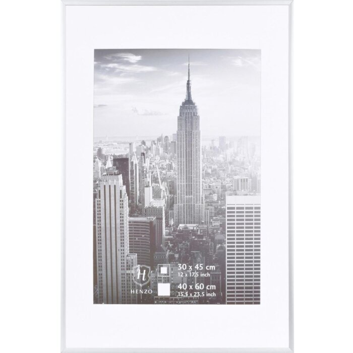 Manhattan cadre photo 40x60 cm argenté alu