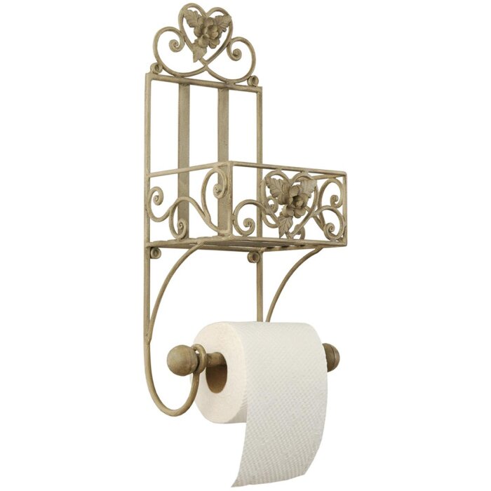 Clayre & Eef Support de papier toilette VALESKA 20x15x43 cm