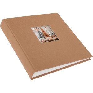 Goldbuch Album photo Bella Vista noisette 25x25 cm 60 pages blanches