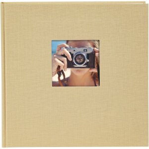 Goldbuch Album photo Bella Vista beige 25x25 cm 60 pages blanches