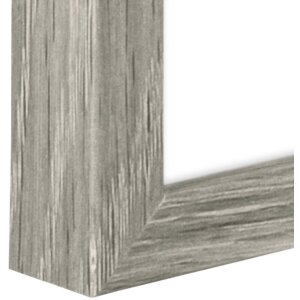 Hama Cadre en bois MDF Waves 13x18 cm gris