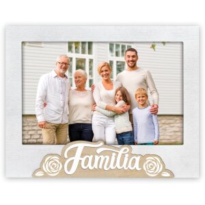 Cadre photo en bois ZEP Reina 15x20 cm Cadre familial