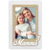 Cadre photo en bois ZEP Sandra 10x15 cm Maman italienne