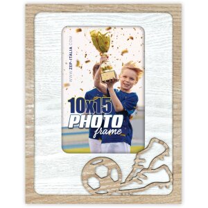 Cadre photo ZEP en bois Maradona 10x15 cm football