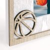 Cadre photo en bois ZEP Jordan 10x15 cm Basket-ball