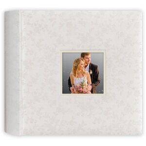 ZEP XL album photo de mariage Marion blanc 32x32 cm 100...