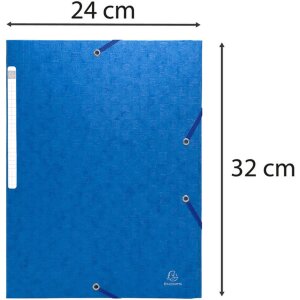 Chemise à élastique 3 rabats Scotten Manila carton 400g DIN A4