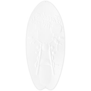 ZEP Plaque de tôle SURF 23x53x0,4 cm Planche de surf Freedem Wheels