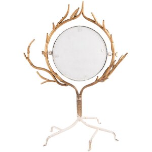 Clayre & Eef 52S264 Miroir 51x37x65 cm Beige - Doré