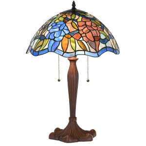 Clayre & Eef 5LL-1204 Lampe de table Tiffany Ø...