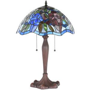 Clayre & Eef 5LL-1204 Lampe de table Tiffany Ø...