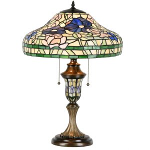 Clayre & Eef 5LL-1207 Lampe de table Tiffany Ø...