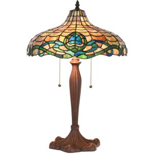 Clayre & Eef 5LL-1208 Lampe de table Tiffany Ø...