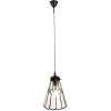 Clayre & Eef 5LL-6195 Lampe à suspendre Tiffany Ø 15x115 cm E14-max 1x40W