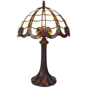 Clayre & Eef 5LL-6239 Lampe de table Tiffany Ø...