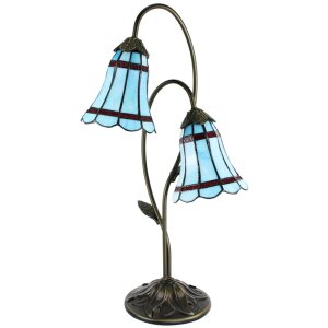 Clayre & Eef 5LL-6254 Lampe de table Tiffany 35x18x61...