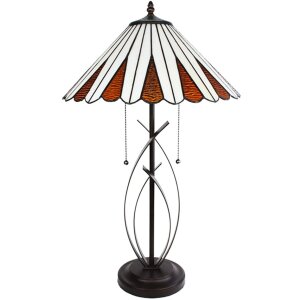 Clayre & Eef 5LL-6280 Lampe de table Tiffany Ø...