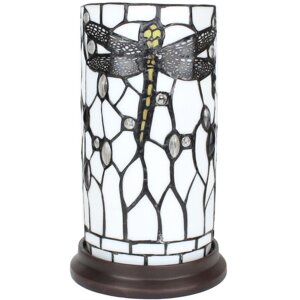 Clayre & Eef 5LL-6302 Lampe de table Tiffany Ø...