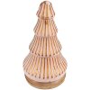 Clayre & Eef 65121 Sapin de Noël Ø 13x24 cm Rose