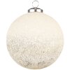 Clayre & Eef 6GL3735 Boule de Noël Ø 12x12 cm Beige Boule de Noël