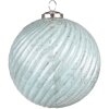 Clayre & Eef 6GL3742 Boule de Noël Ø 15x15 cm Turquoise Boule de Noël XL