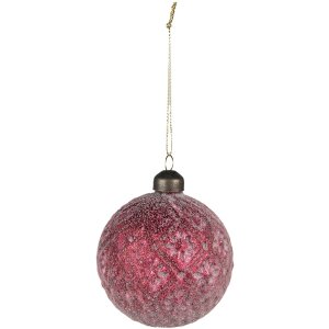 Clayre & Eef 6GL4129 Boule de Noël Ø 8x8...