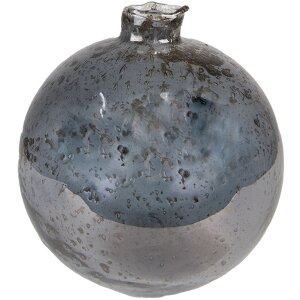 Clayre & Eef 6GL4287 Vase Ø 13x13 cm Gris