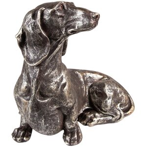 Clayre & Eef 6PR3645 Décoration Statue Chien...