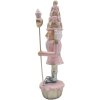 Clayre & Eef 6PR3664 Décoration Casse-Noisette 5x5x16 cm Rose