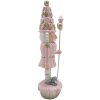 Clayre & Eef 6PR3664 Décoration Casse-Noisette 5x5x16 cm Rose