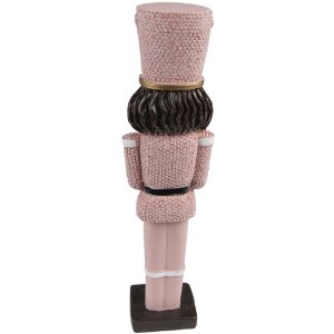 Clayre & Eef 6PR3674 Décoration Casse-Noisette 5x4x20 cm Rose