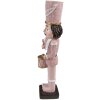 Clayre & Eef 6PR3674 Décoration Casse-Noisette 5x4x20 cm Rose