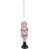 Clayre & Eef 6PR3682 Décoration Pendentif Casse-Noisette 4x3x13 cm Rose