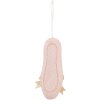 Clayre & Eef 6PR3802 Suspension Casse-Noisette dans un chausson de danse 4x4x12 cm Rose - Beige