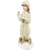 Clayre & Eef 6PR4794 Décoration Enfants (2 pièces) 9x8x22 cm Beige