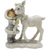 Clayre & Eef 6PR4812 Décoration enfant avec cerf 12x6x13 cm Argenté