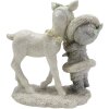 Clayre & Eef 6PR4812 Décoration enfant avec cerf 12x6x13 cm Argenté