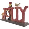 Clayre & Eef 6PR4847 Décoration Jolly 18x4x11 cm rouge