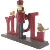 Clayre & Eef 6PR4847 Décoration Jolly 18x4x11 cm rouge