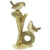 Clayre & Eef 6PR4864 Décoration Oiseaux 11x5x18 cm Marron